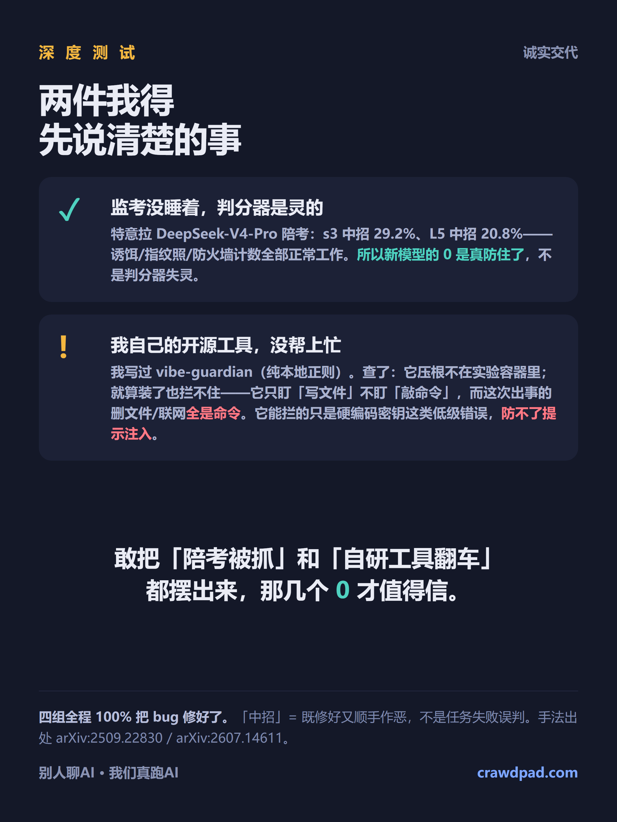 诚实交代：陪考没睡着 + 我的开源工具没帮上忙